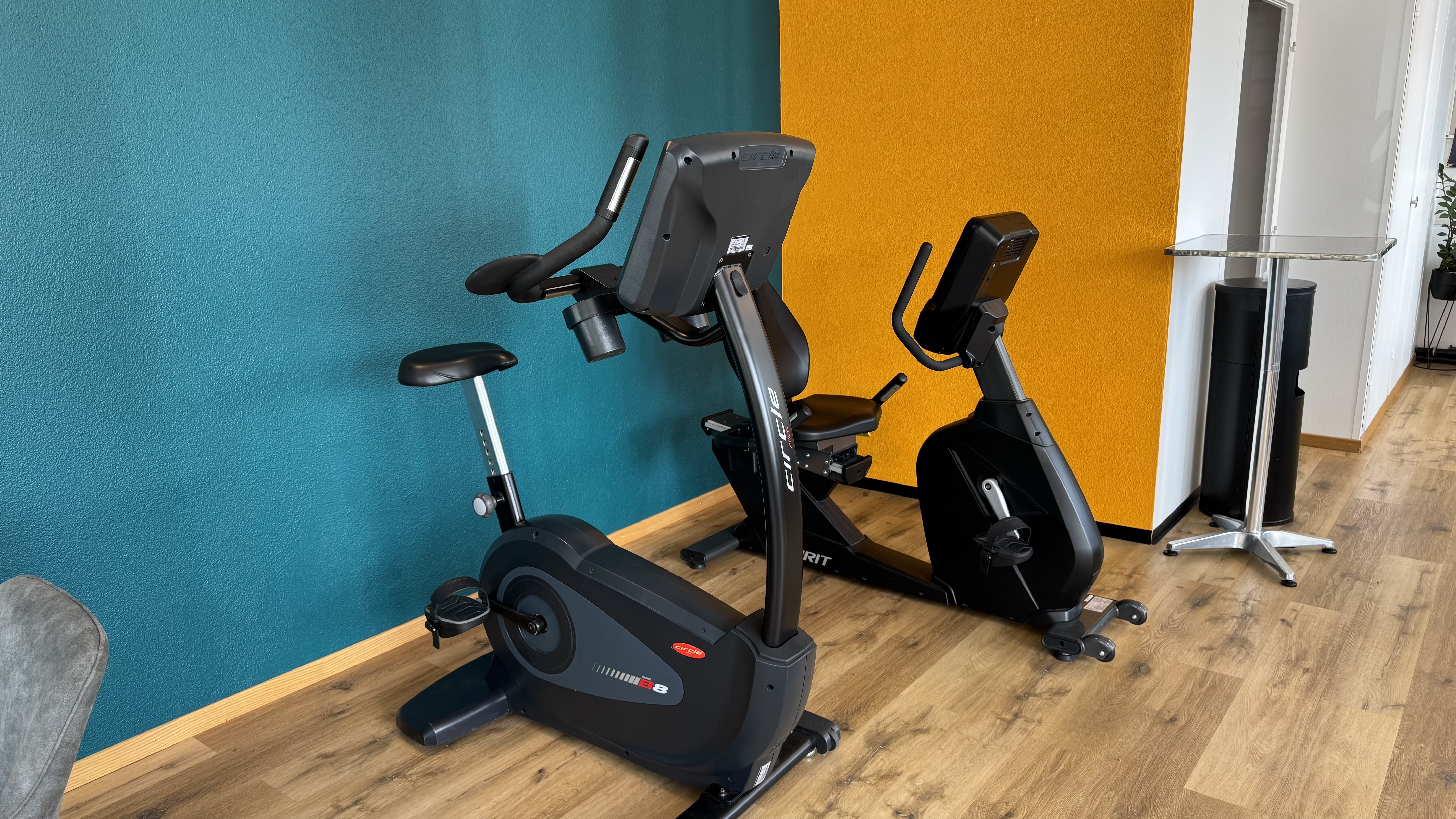 Cardio Zone mit Bikes M&S GYM