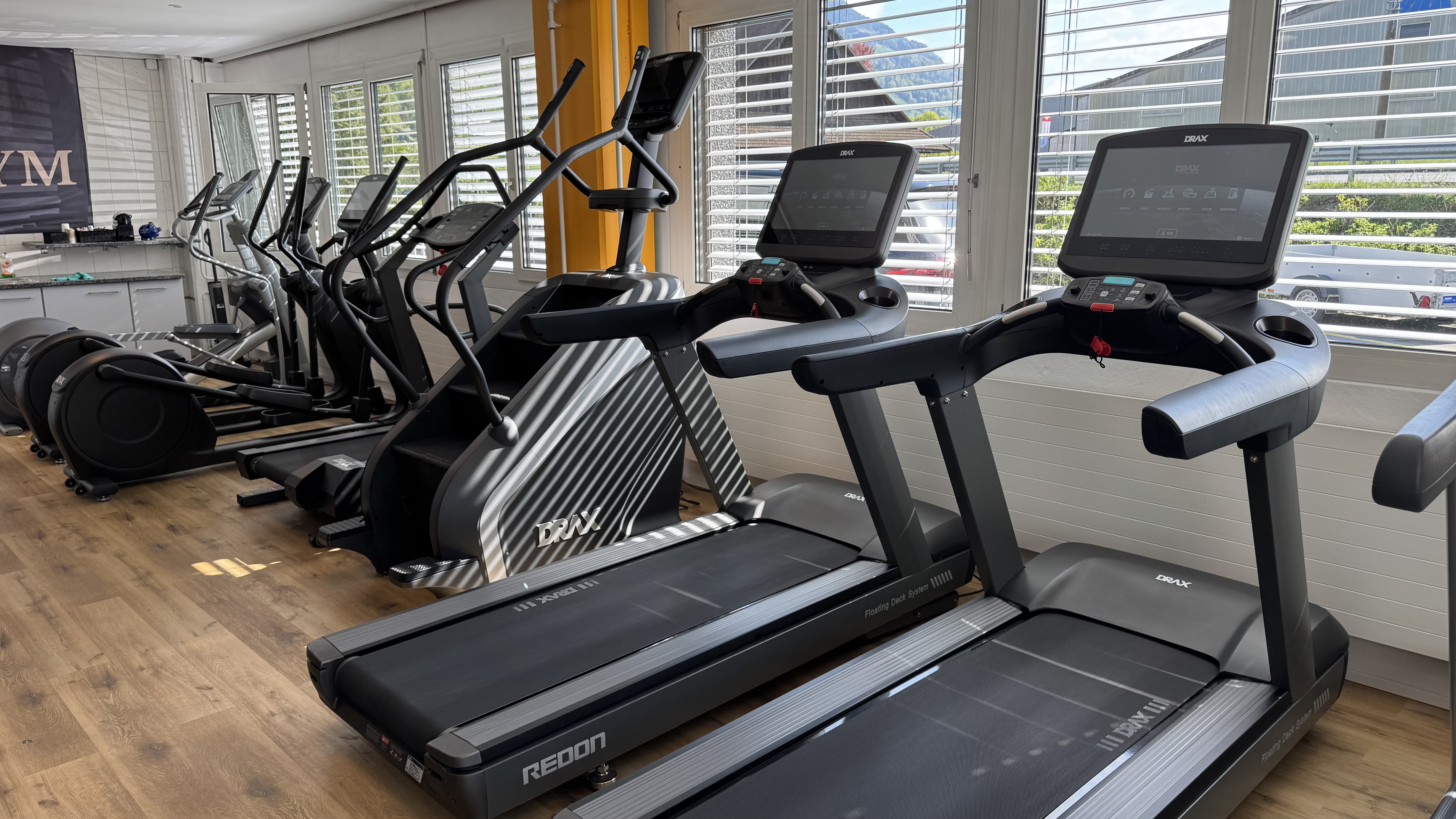 Boxbereich mit Sandsack M&S GYM
