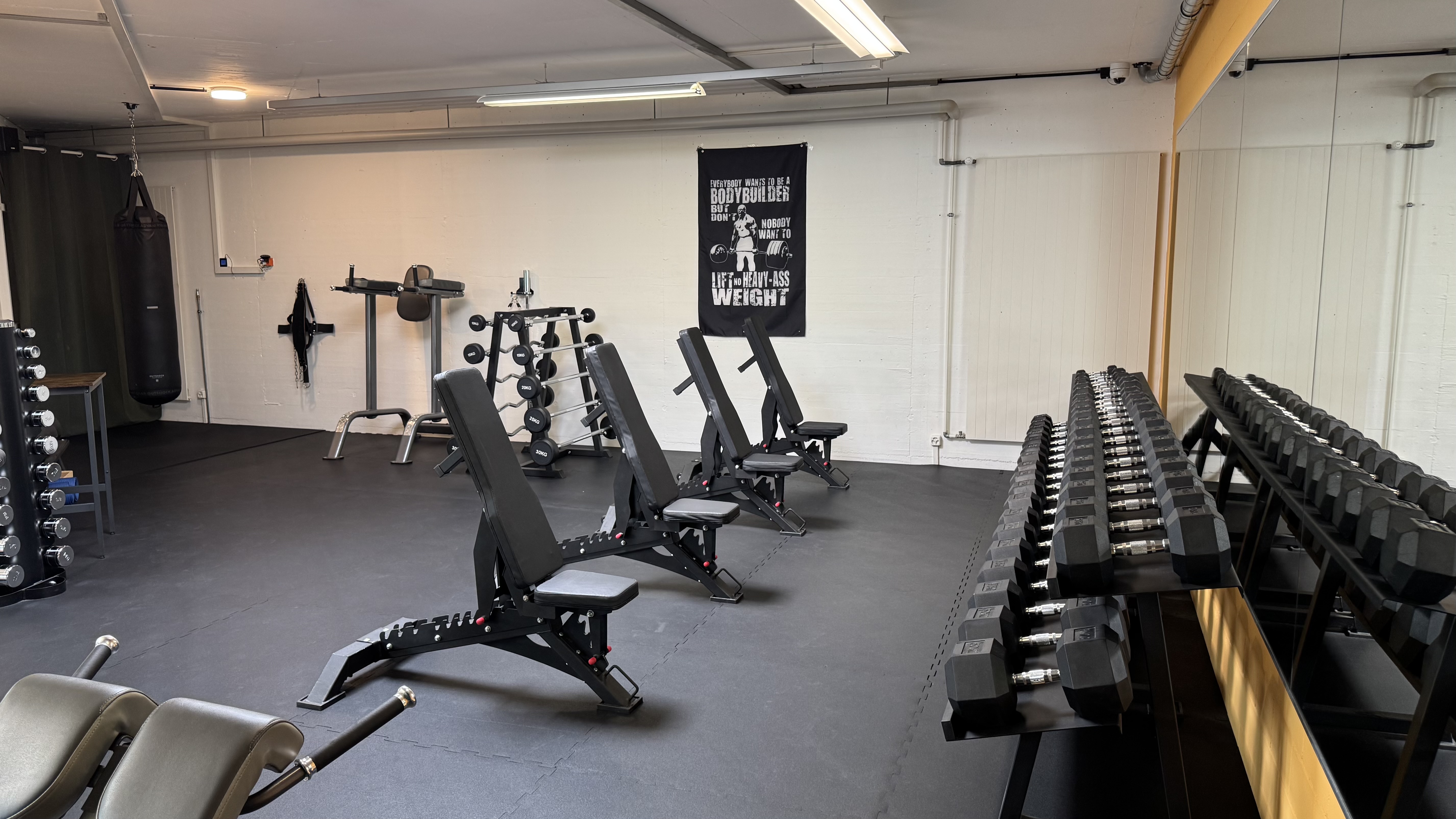 Maschinenbereich oberes Stockwerk M&S GYM